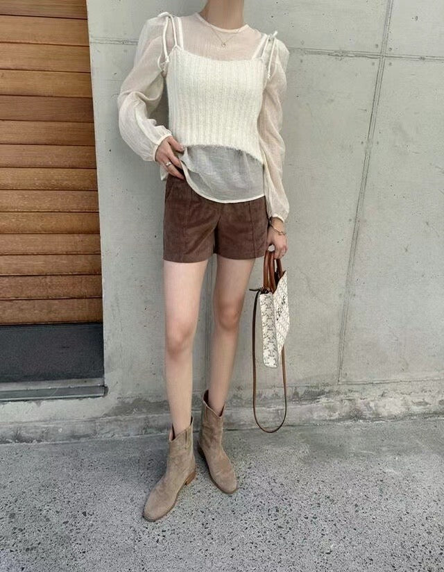 0903 Serena Corduroy Shorts (PT2.SHOWROOM 有DISPLAY)
