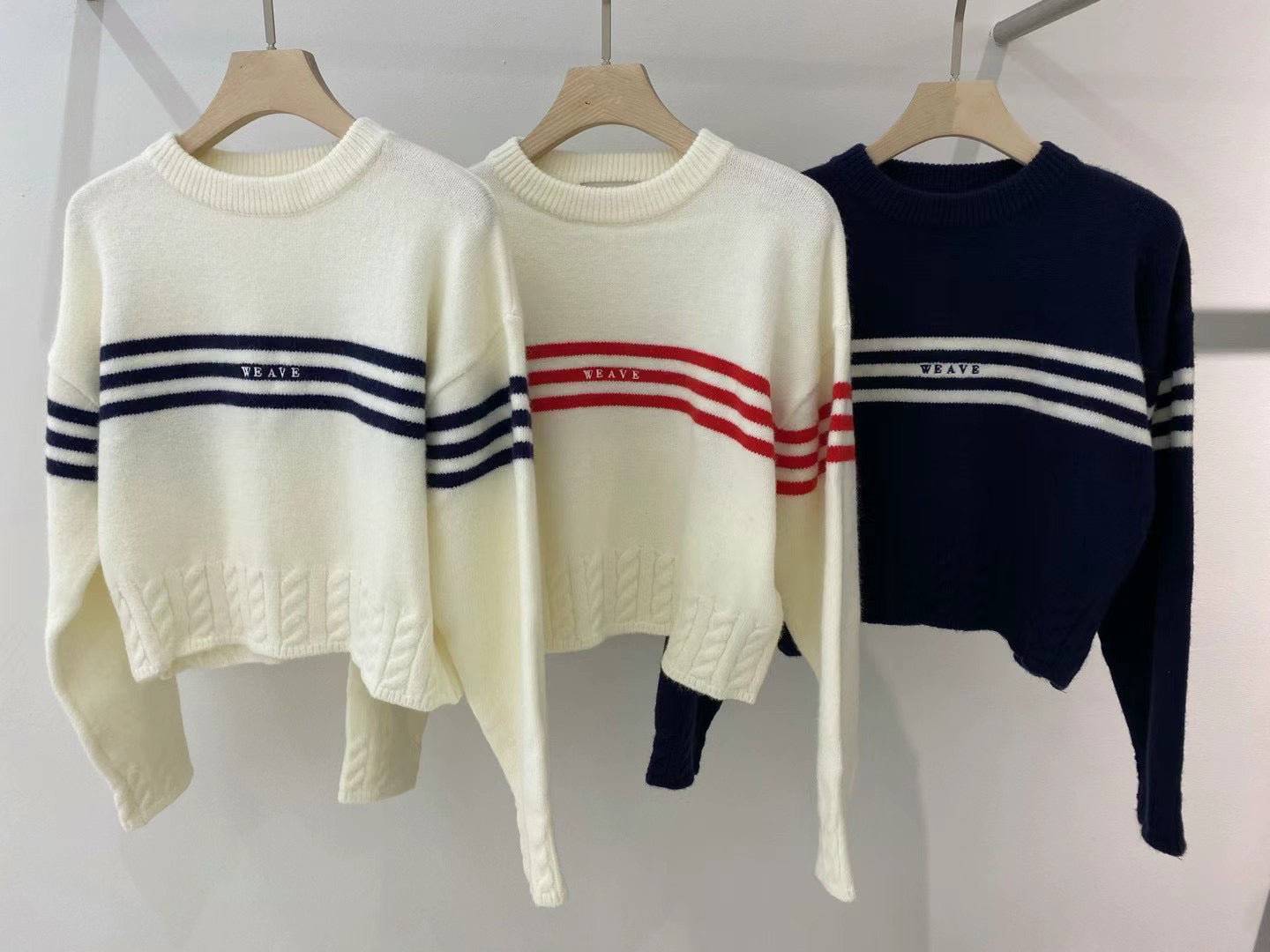 1018 Weave Sweater (*SHOWROOM 有DISPLAY)