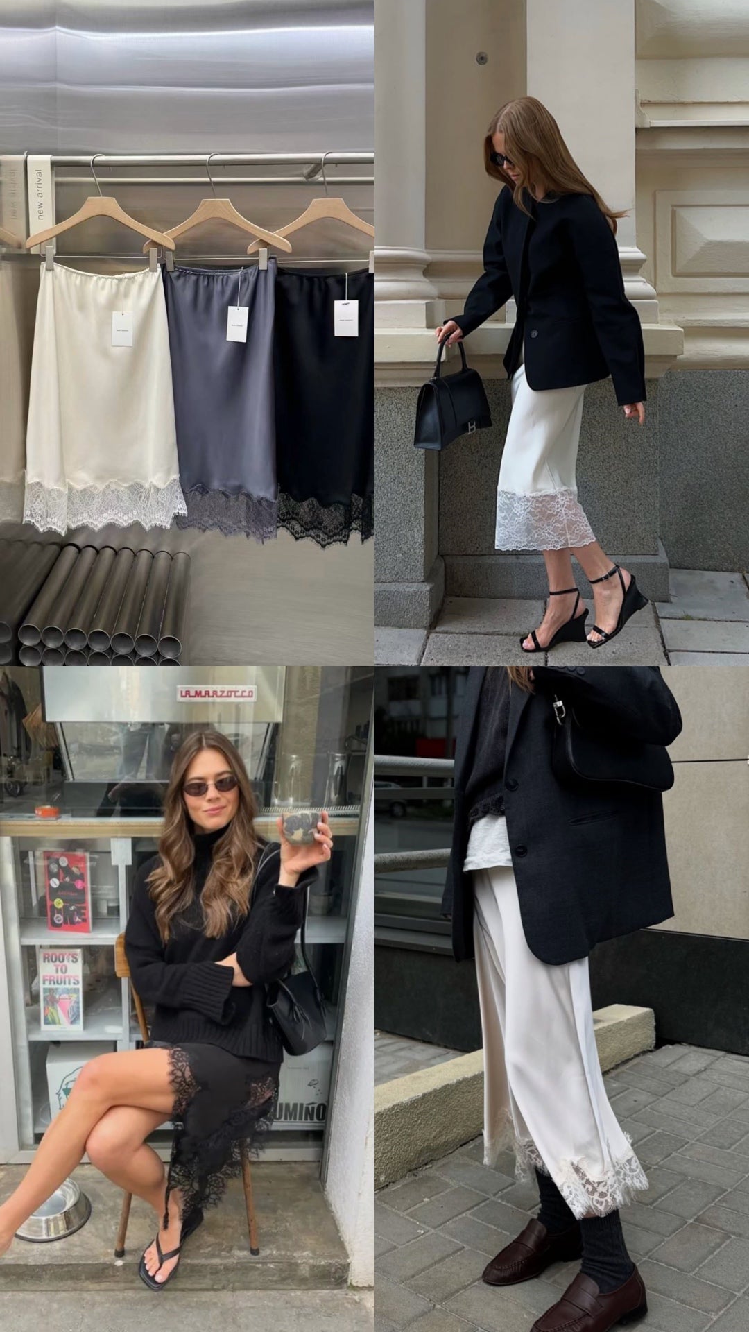 250705 Frankie Lace Satin Skirt (Inspiration)