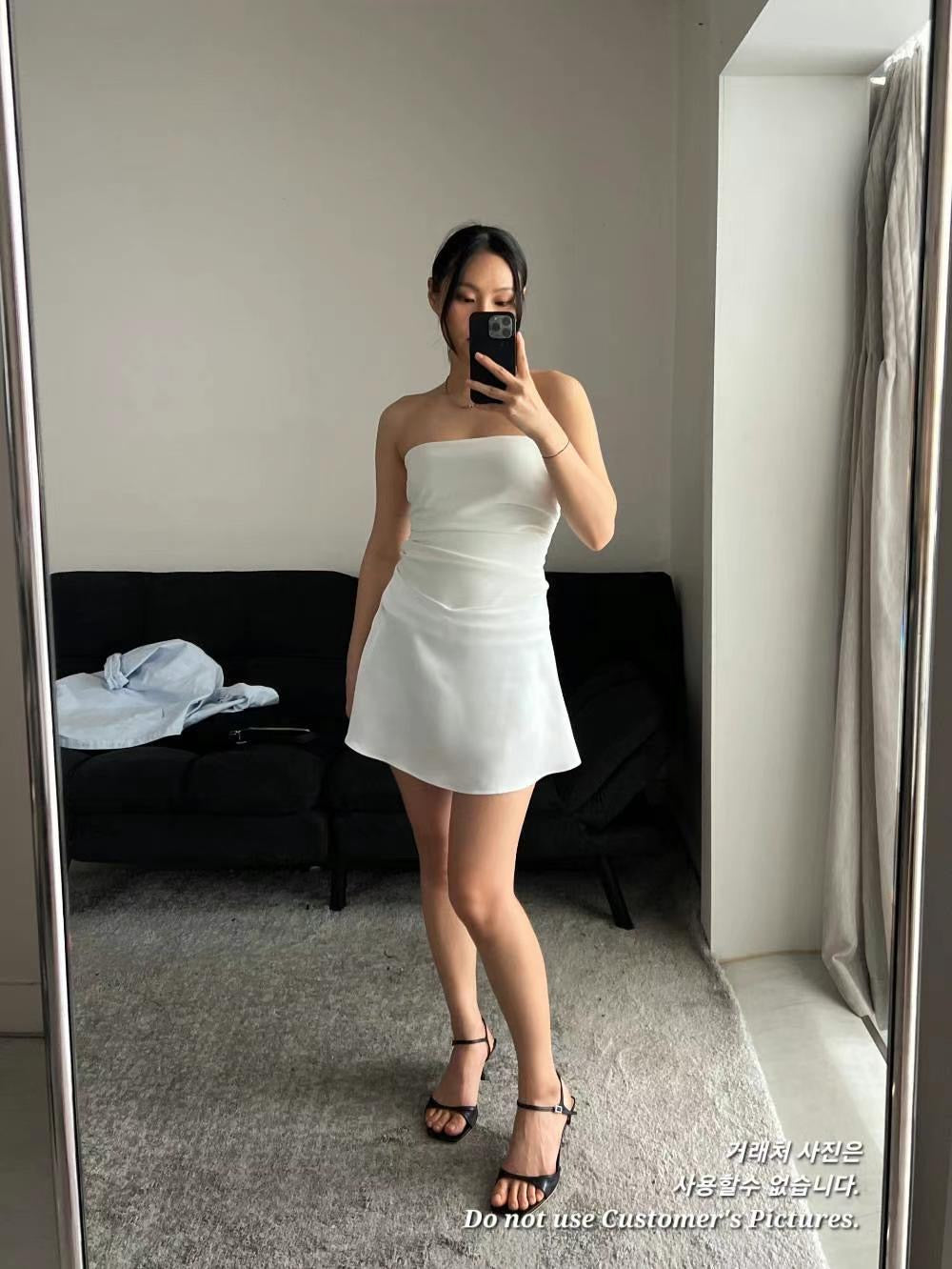 0621 Margot Mini Satin Skirt
