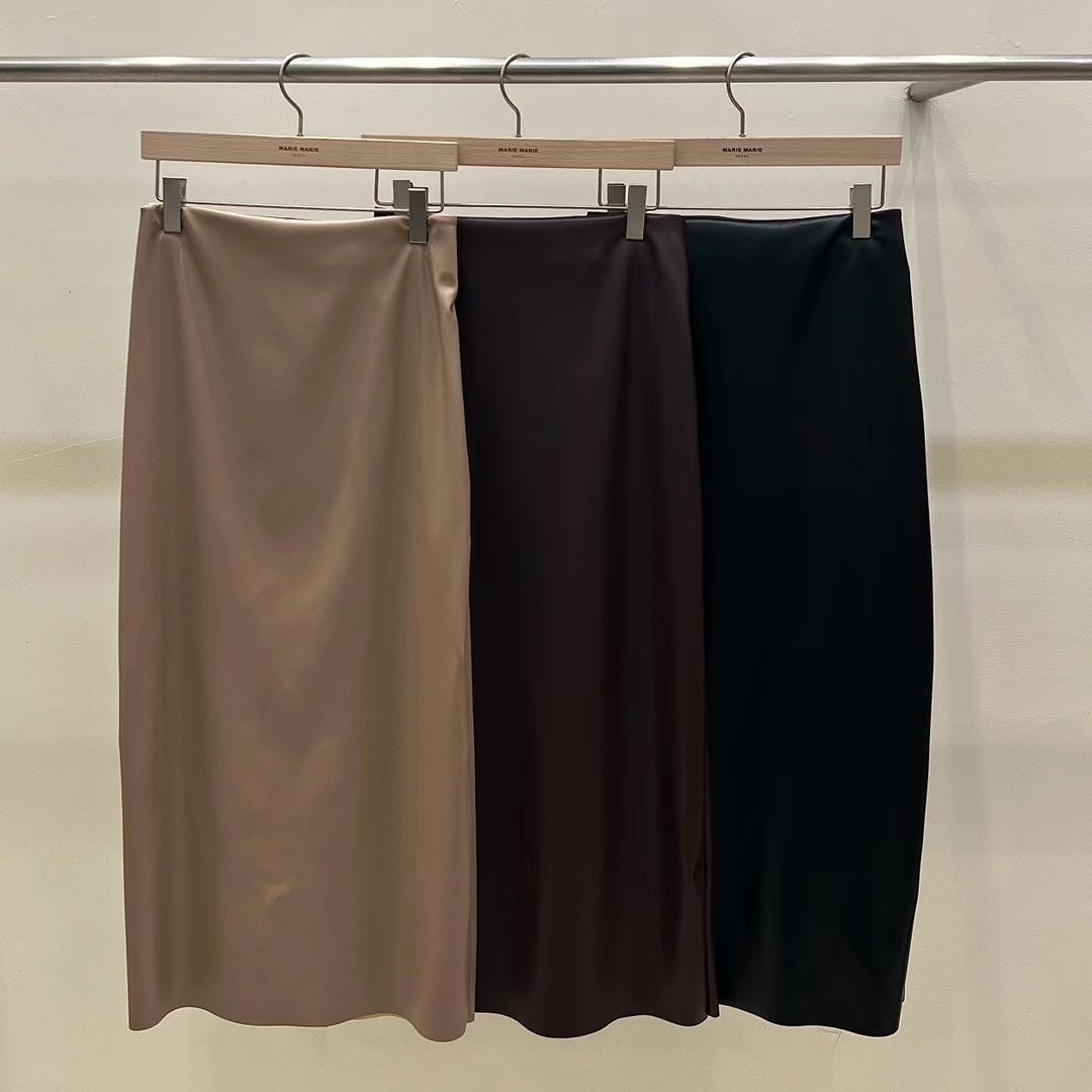 0952 Markle Leather Skirt (PT2.SHOWROOM 有DISPLAY)