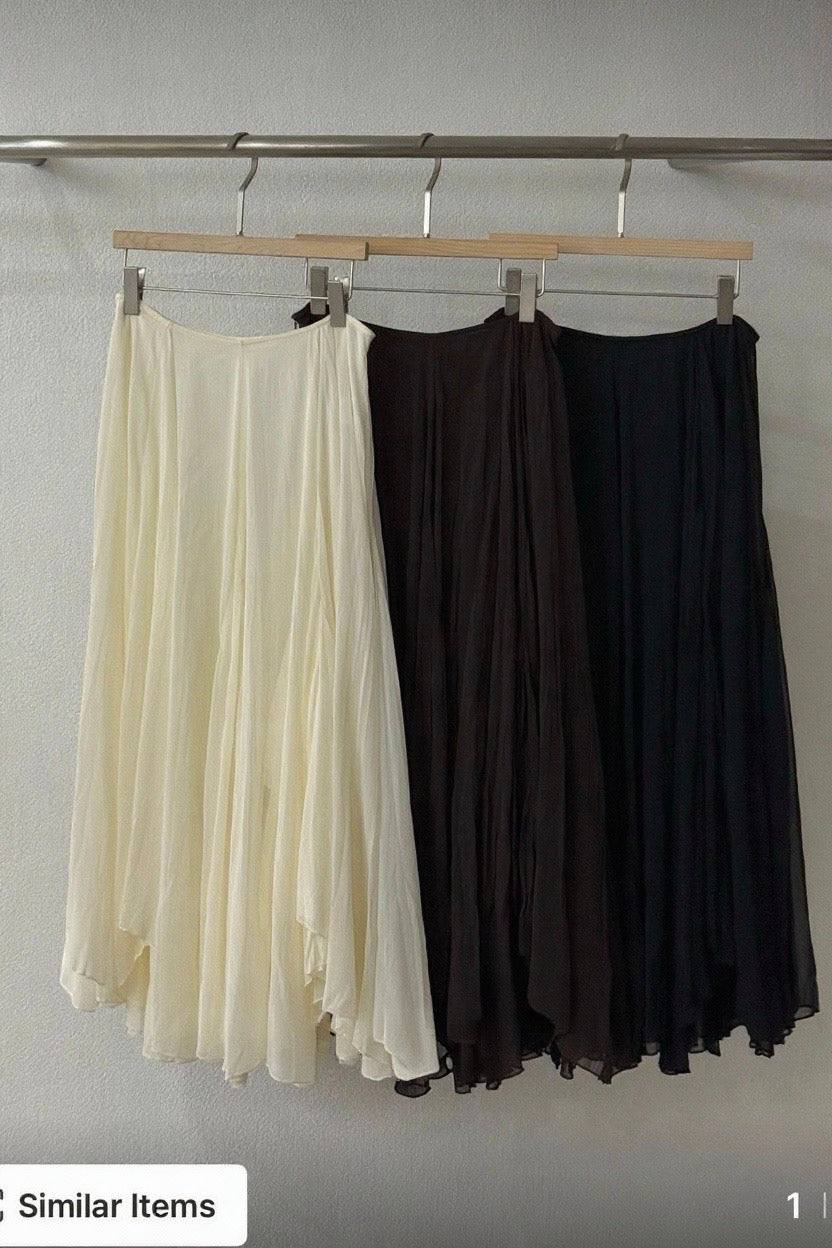 250938 Beatrice sheer layering skirt