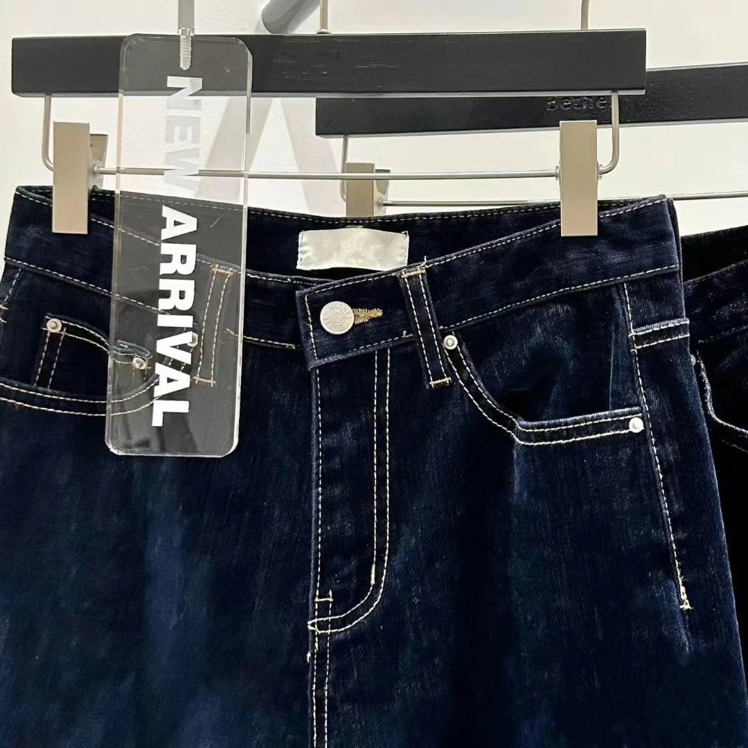 1022 Reorder French Velvet Flare Jeans (SHOWROOM 有DISPLAY)