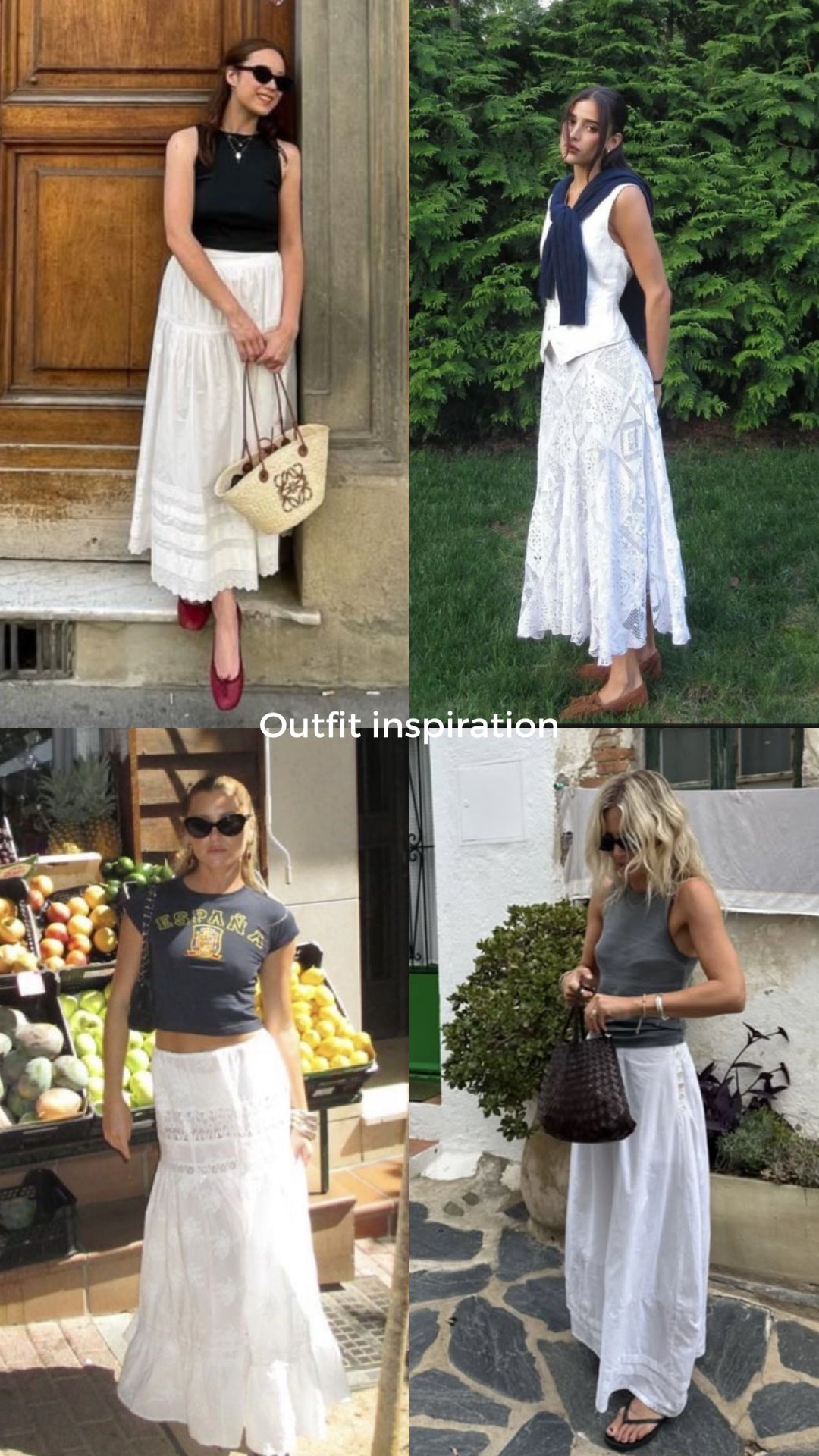 250434 Milan Summer Skirt *T(Inspiration)