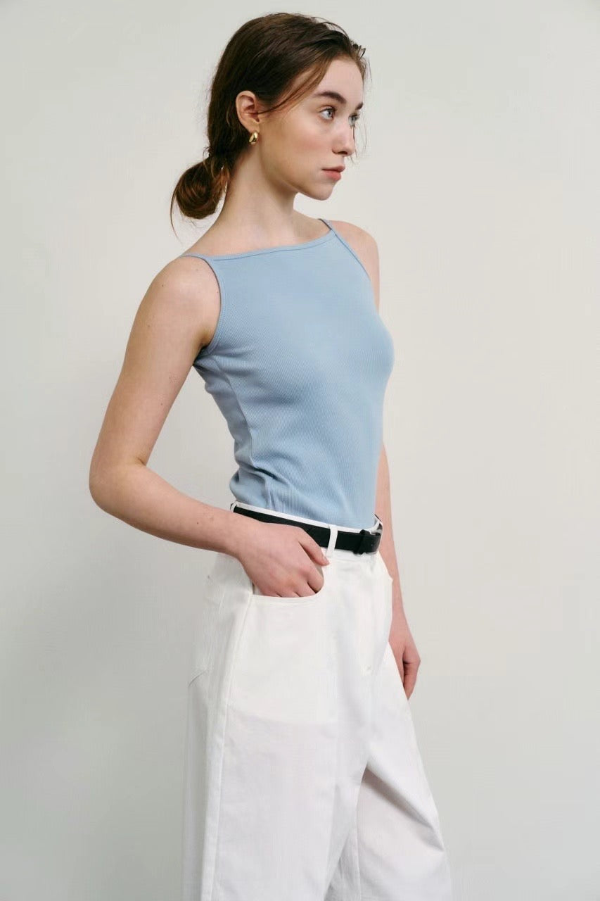 0642 Classic French Neck Top