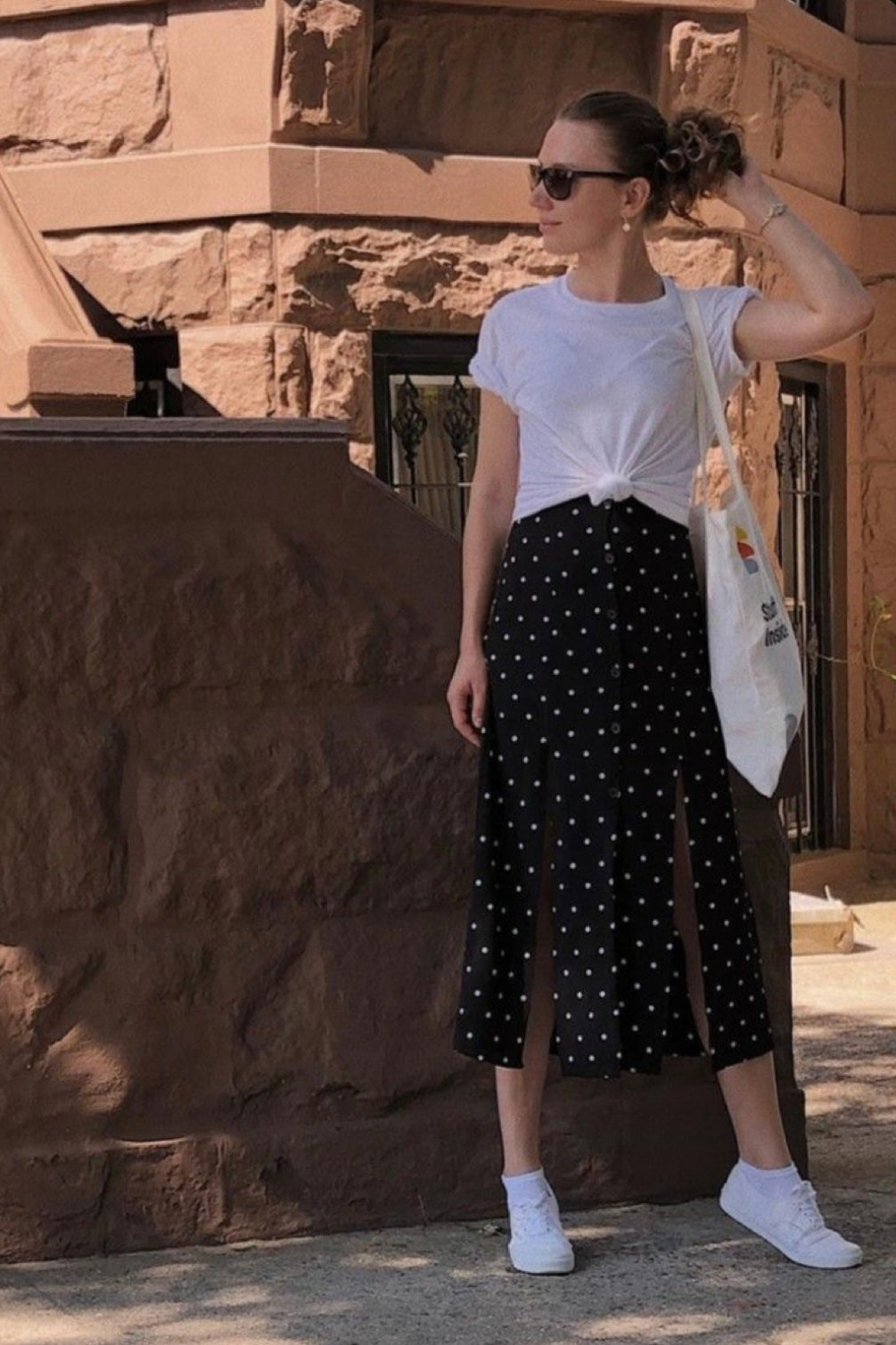 250463 Dot Wrap Skirt (Inspiration)