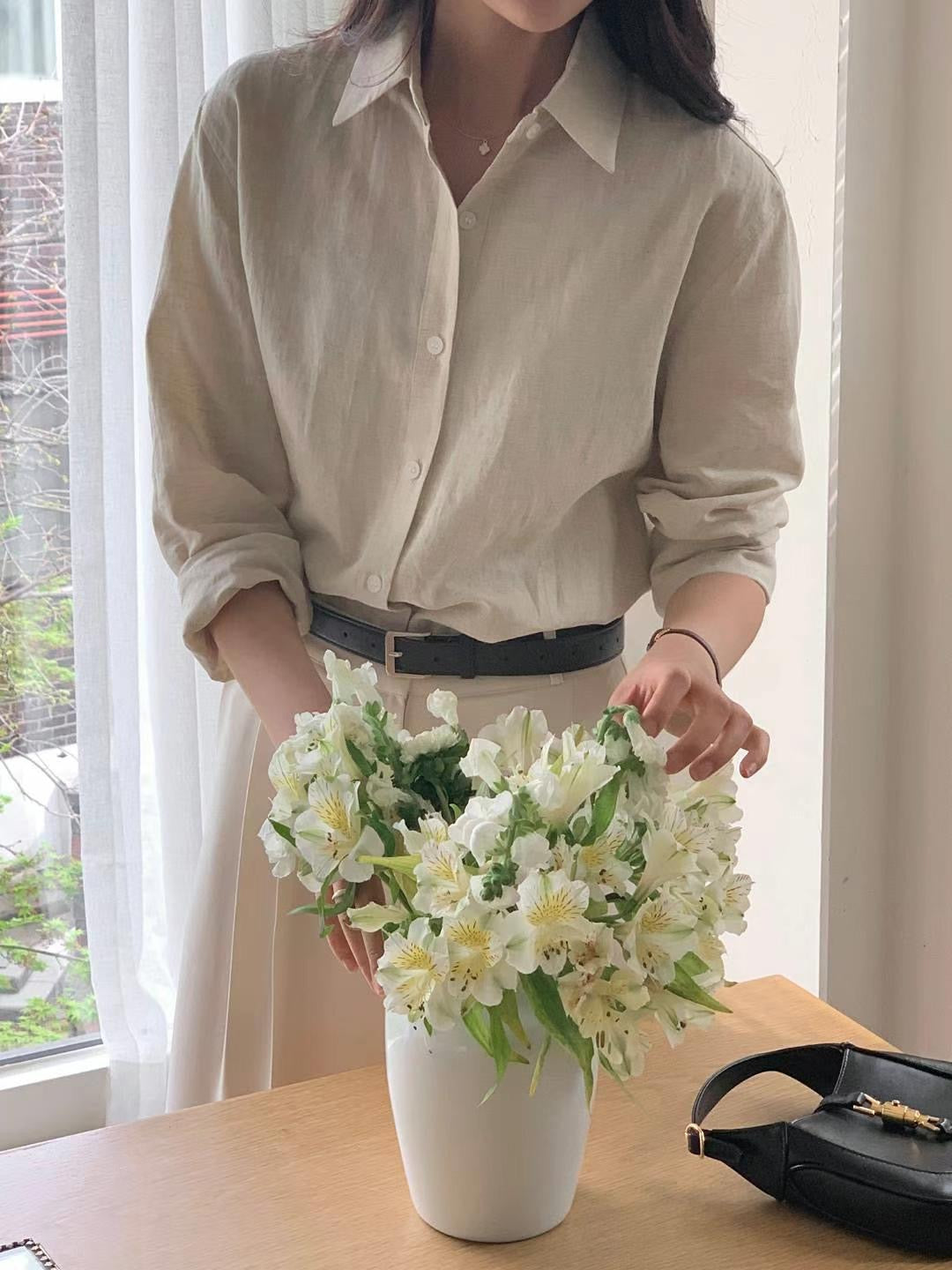 0641 Summer Linen Shirt