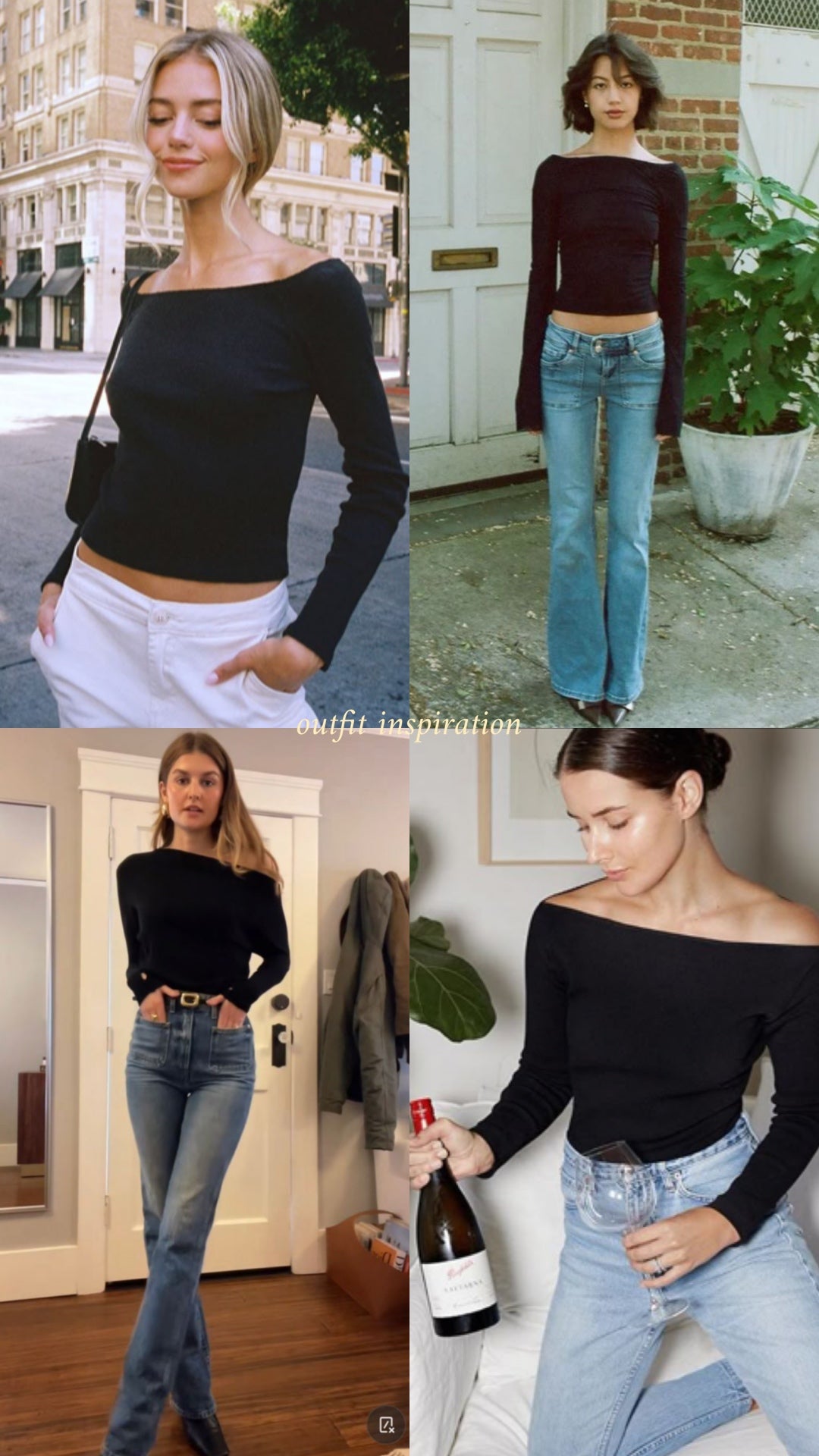 250213 French Boat Neck Knit Top