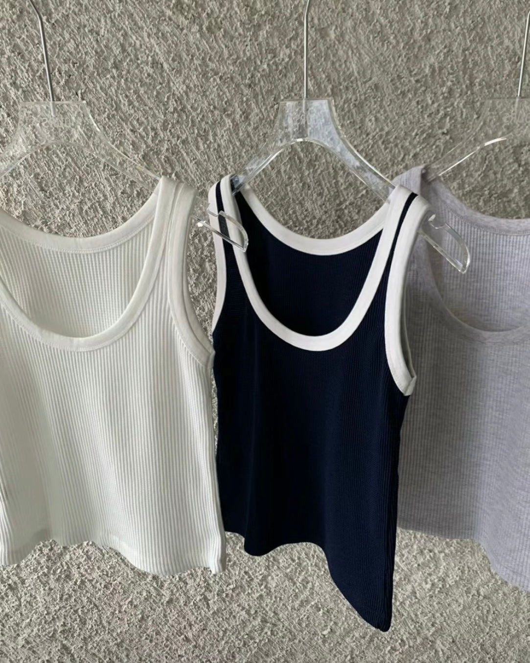 0696 Waffle Vest