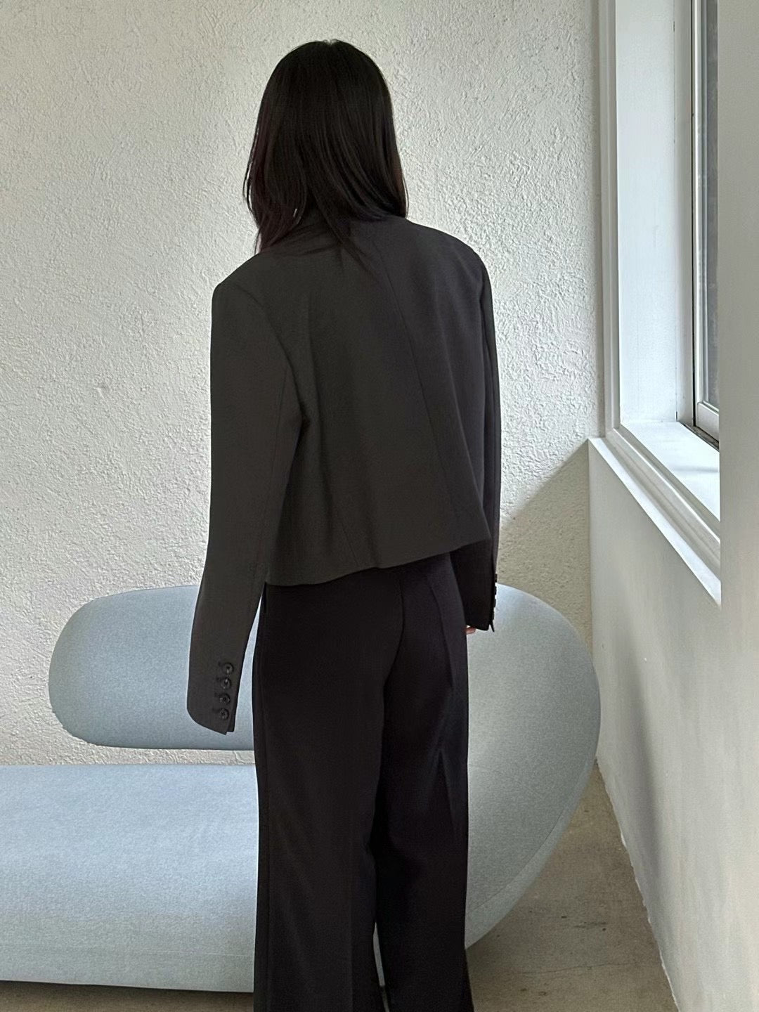 0940 Rivera Crop Blazer (PT1.SHOWROOM 有DISPLAY)