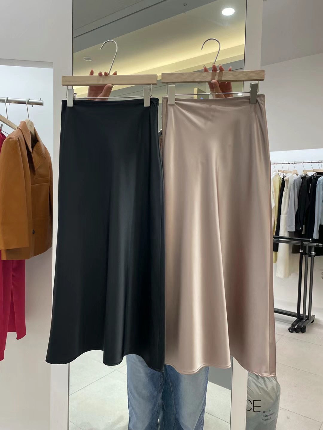 SS10 - Costelle Satin Skirt
