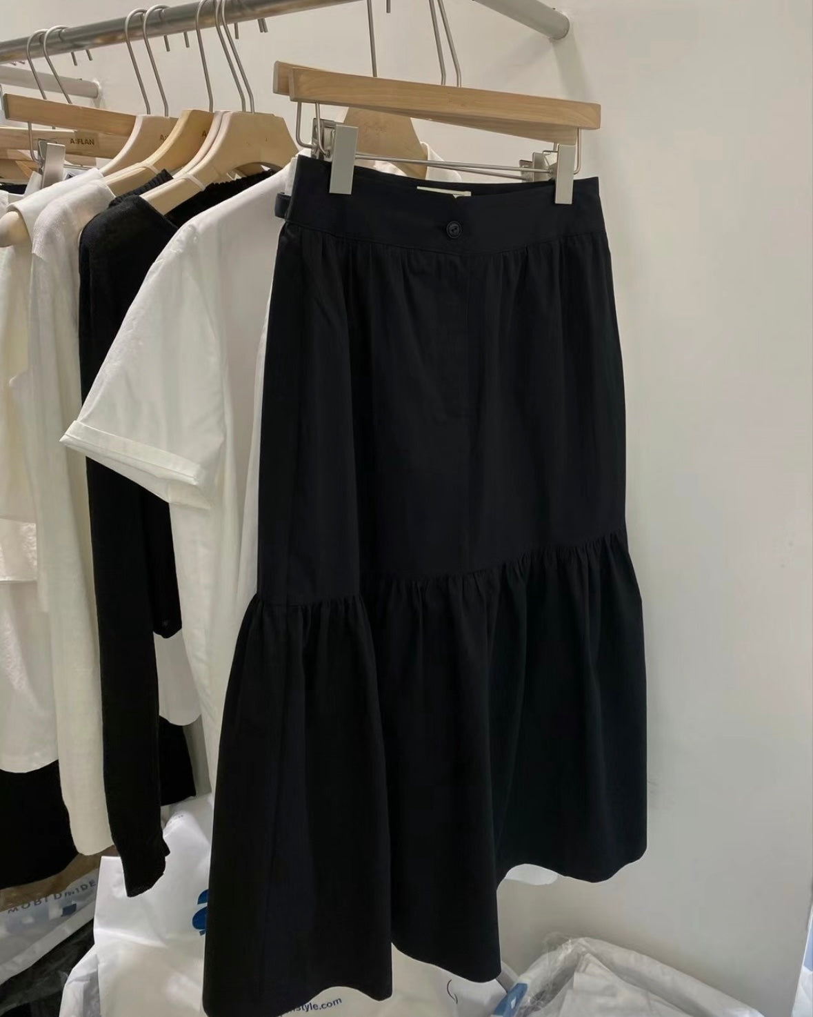 0605 Charlotte Ruched Skirt
