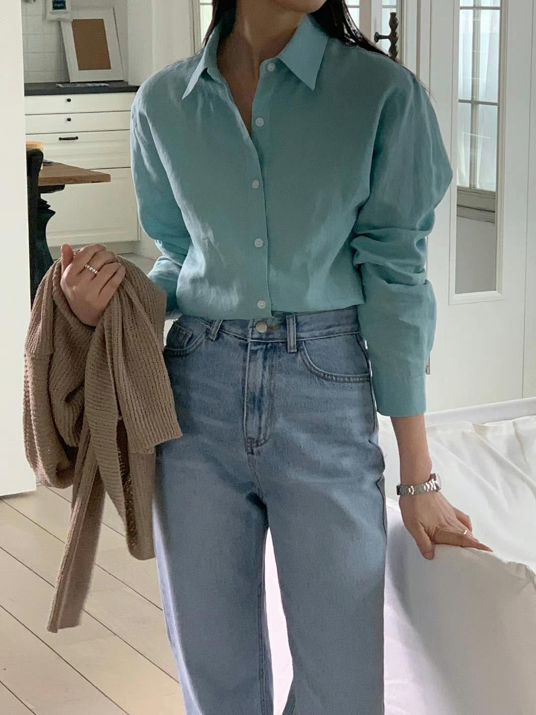 0641 Summer Linen Shirt