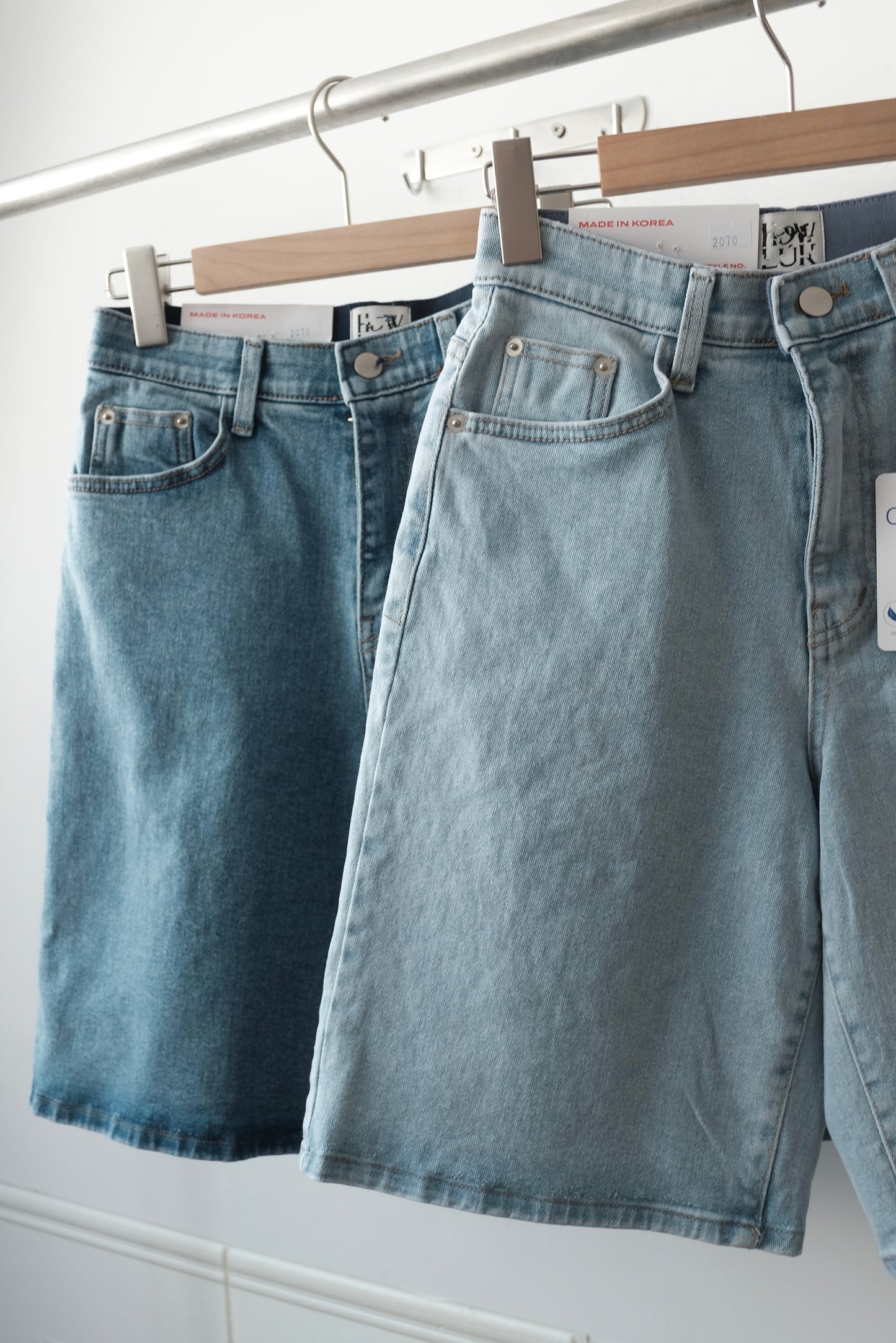 250423 Serafina Denim Bermuda Shorts