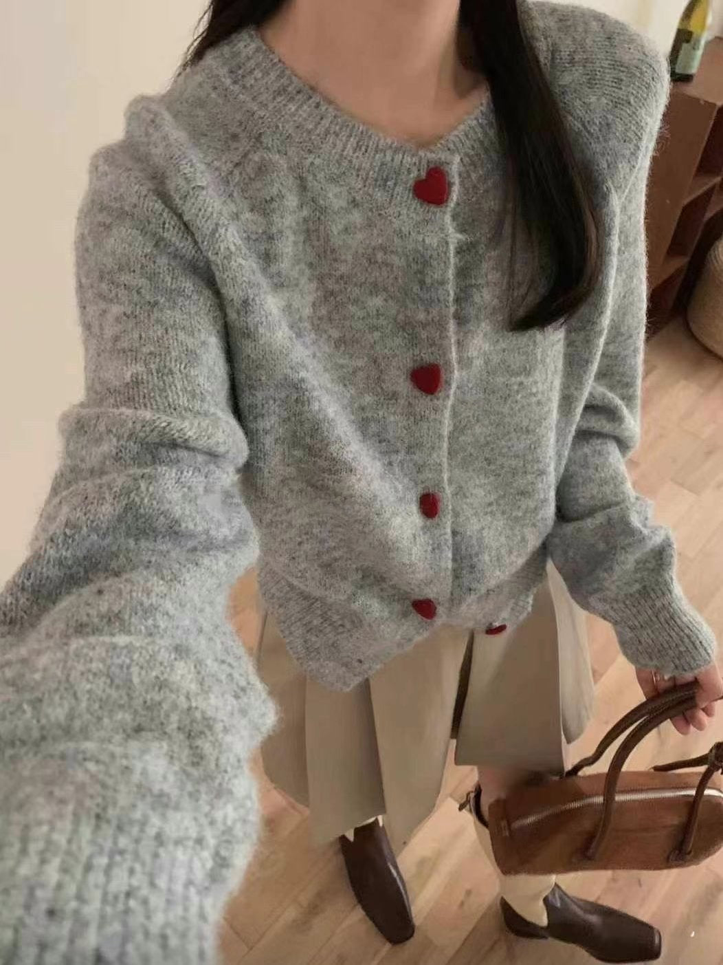 0915 Amour Cardigan (PT1.SHOWROOM 有DISPLAY)