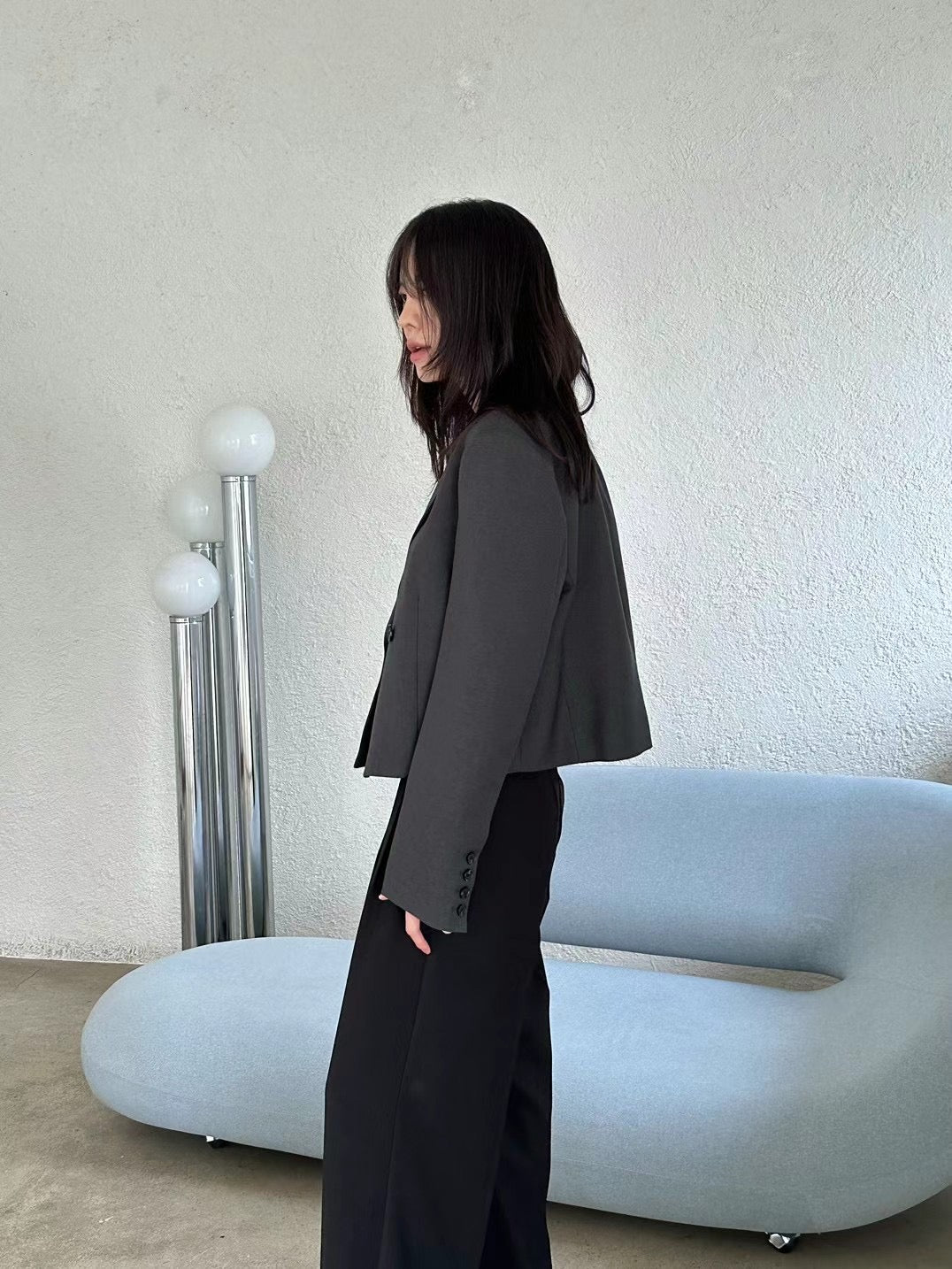 0940 Rivera Crop Blazer (PT1.SHOWROOM 有DISPLAY)