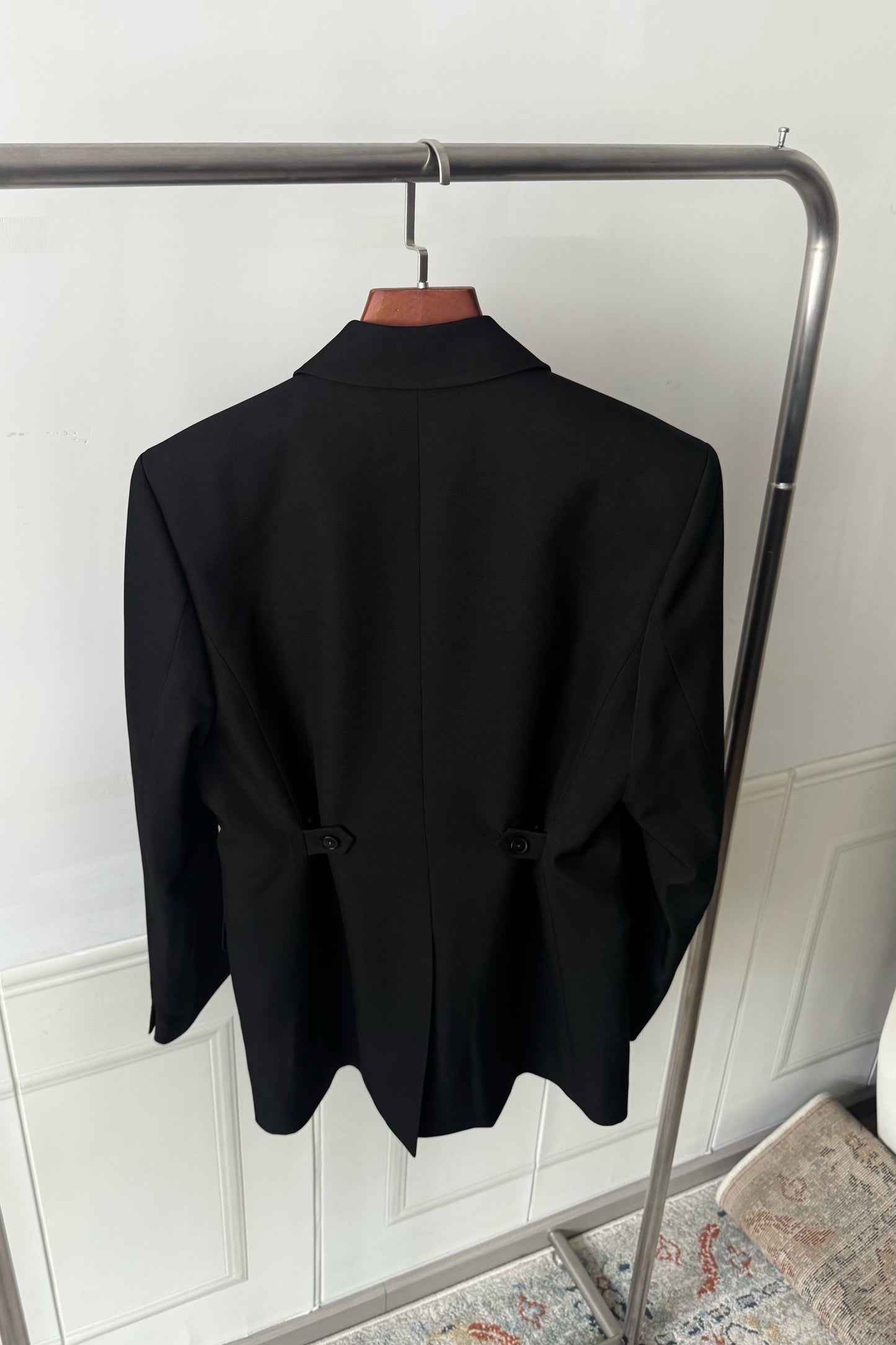 250914 Joseph 2-way back button blazer