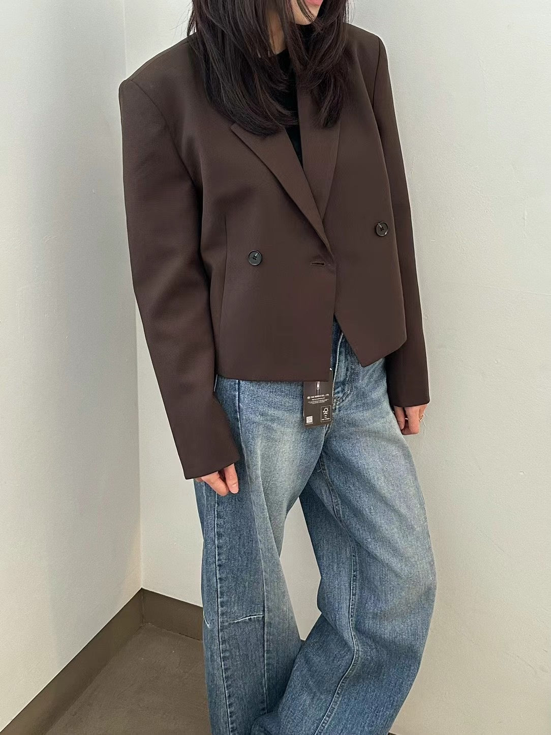 0940 Rivera Crop Blazer (PT1.SHOWROOM 有DISPLAY)