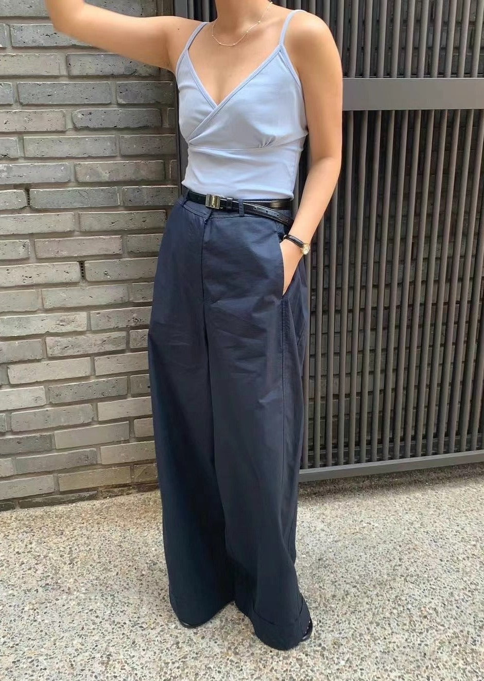 0630 Sandra Straight Pants