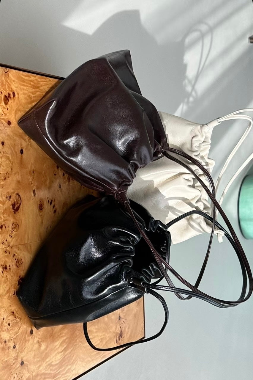 250949 Dumpling Leather Bag