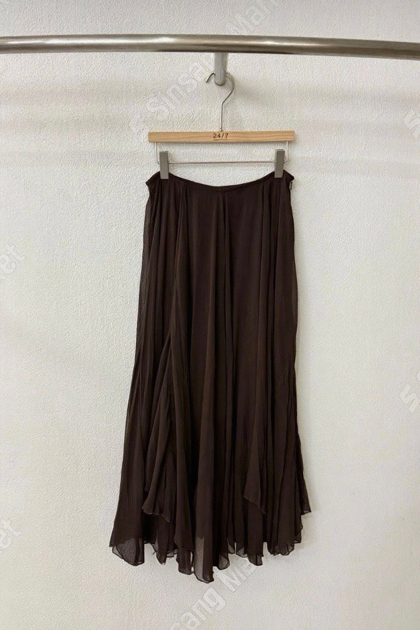 250938 Beatrice sheer layering skirt