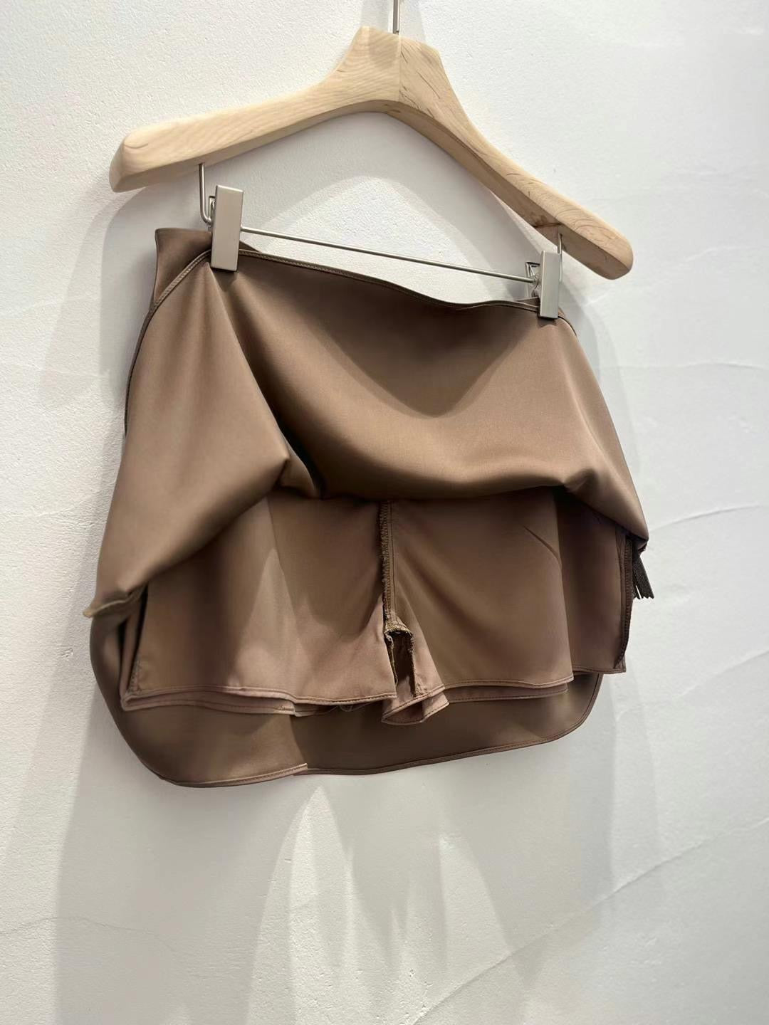 0621 Margot Mini Satin Skirt