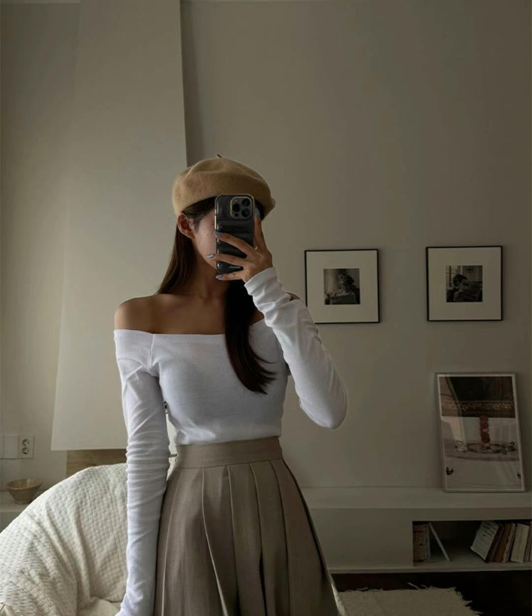 LS04 - Classic Off shoulder Top