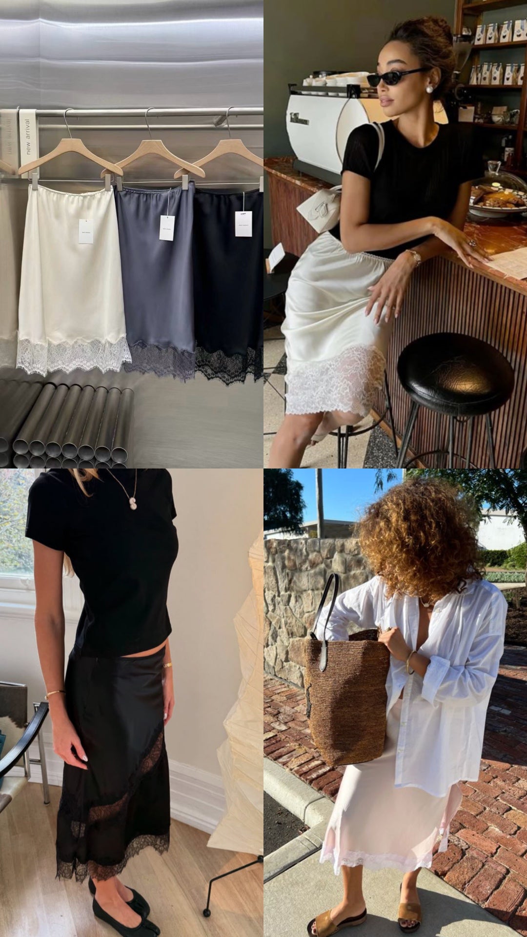 250705 Frankie Lace Satin Skirt (Inspiration)