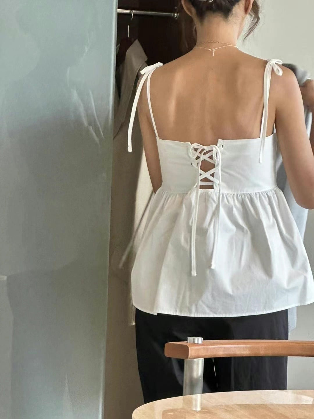 0637 Ribbon Tube Top