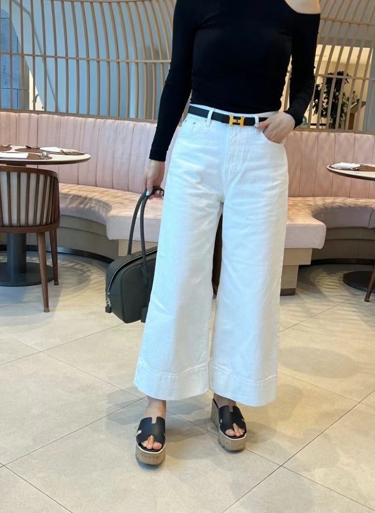 0602 Victoria Denim Wide Leg Jeans