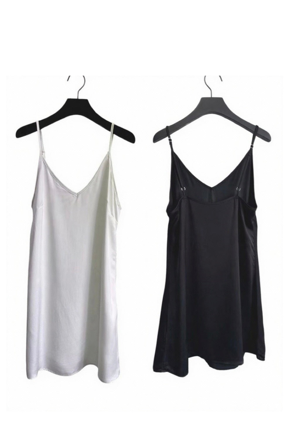 250932 French Short Satin Dress
