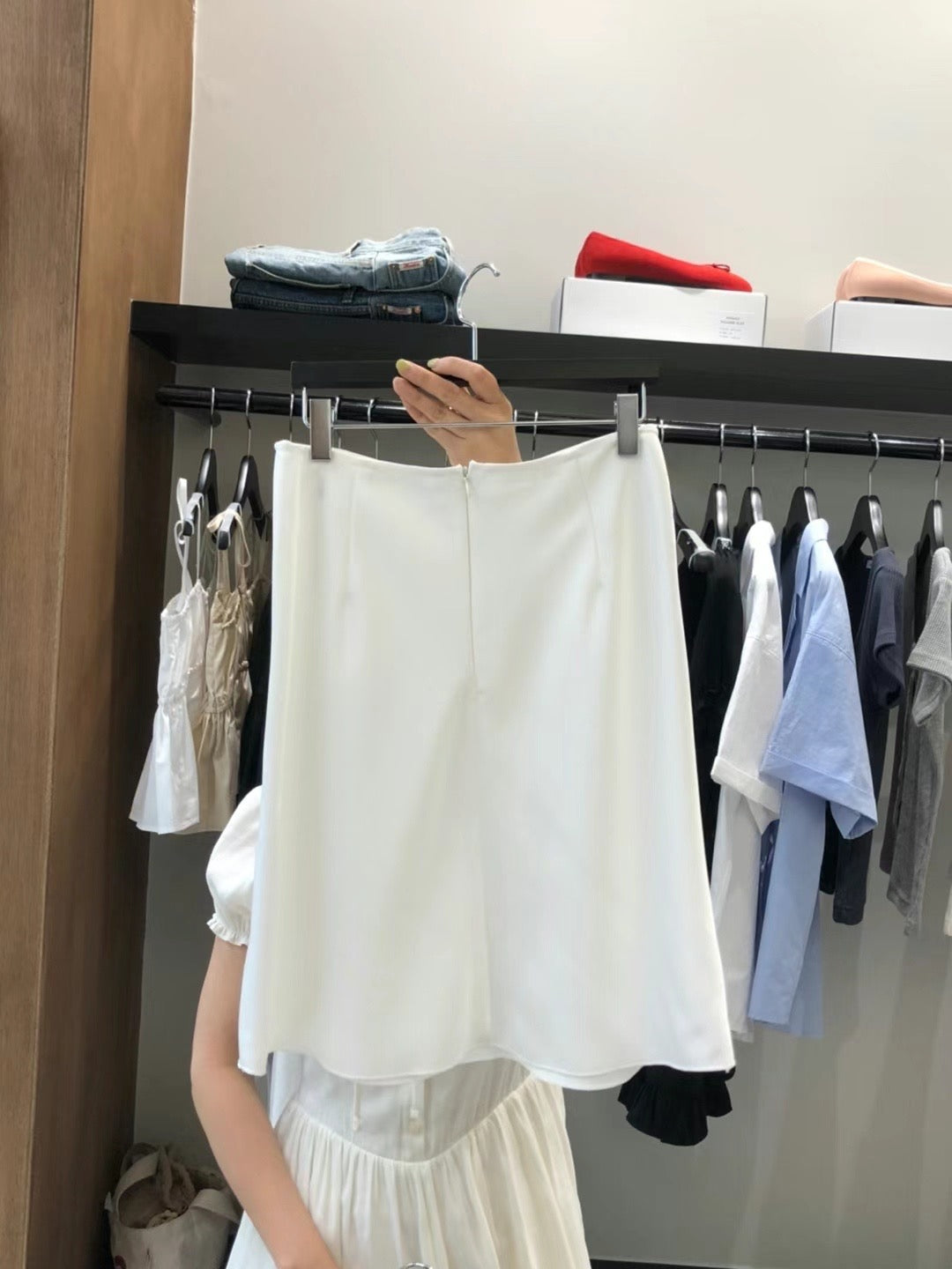 SS09 - Gwyneth Satin Skirt