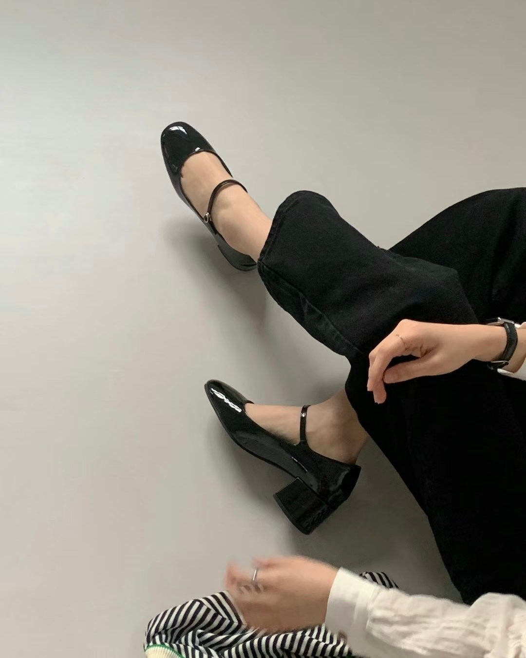 FT01- Classy Mary Jane Platform