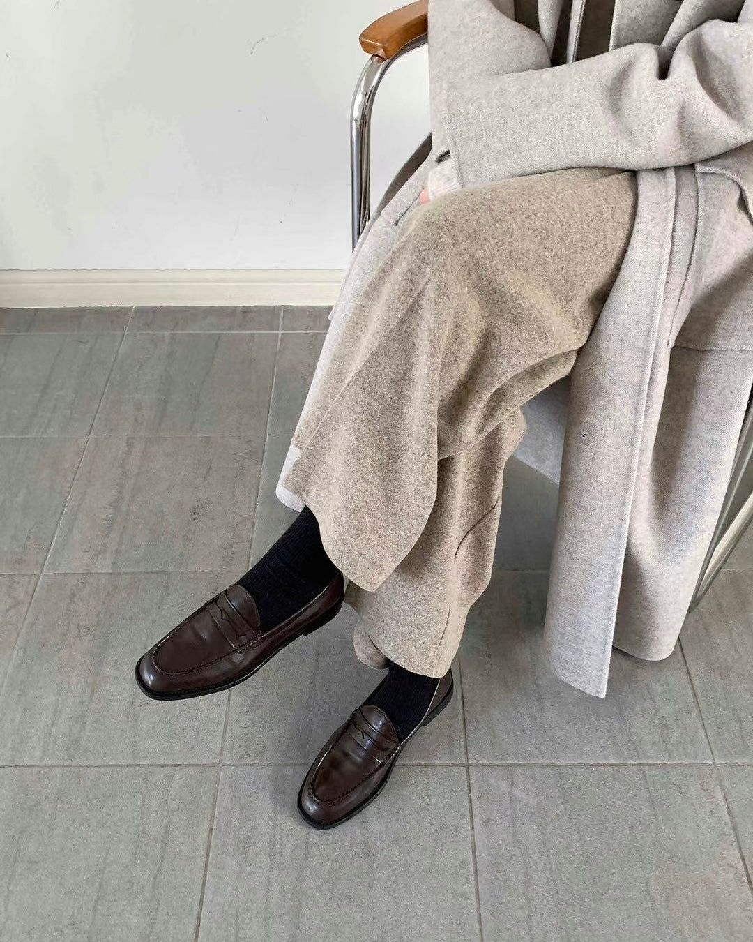 FT05 - Carolyn Bessette Loafer(2 version) - (Showroom Display) *23/1 EP