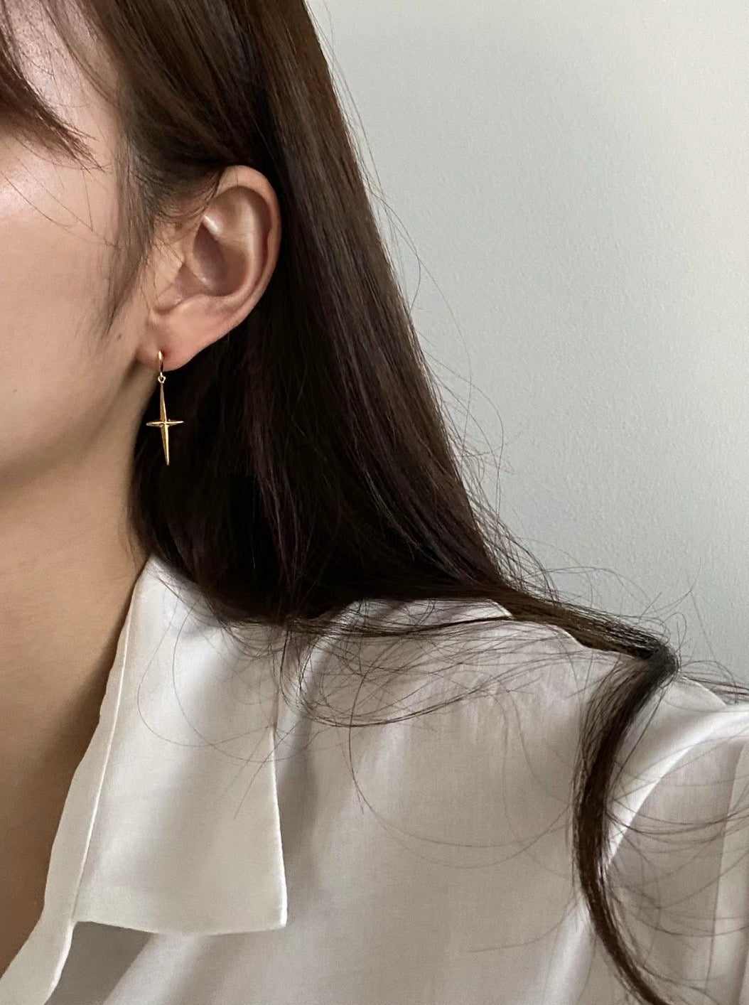 A04 - Sparkle Earrings (All Silver)