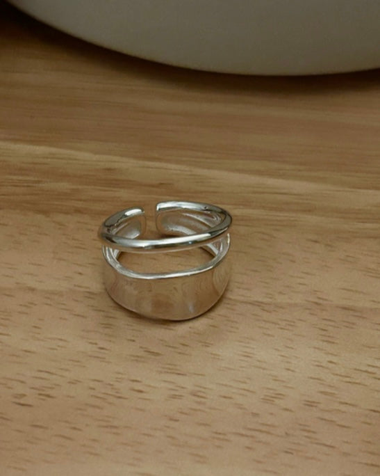250235 Lady Bruno Silver Ring - Die with a Smile Collection