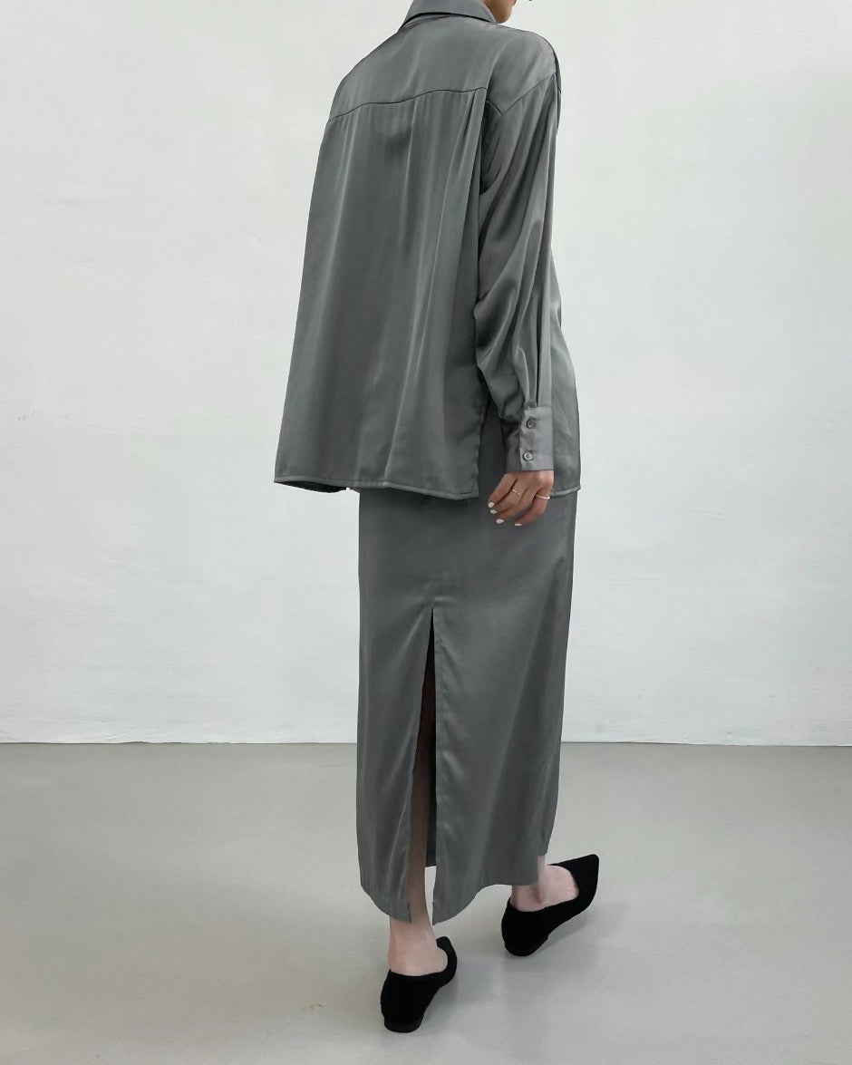 SH05 - Classy Silky Shirt
