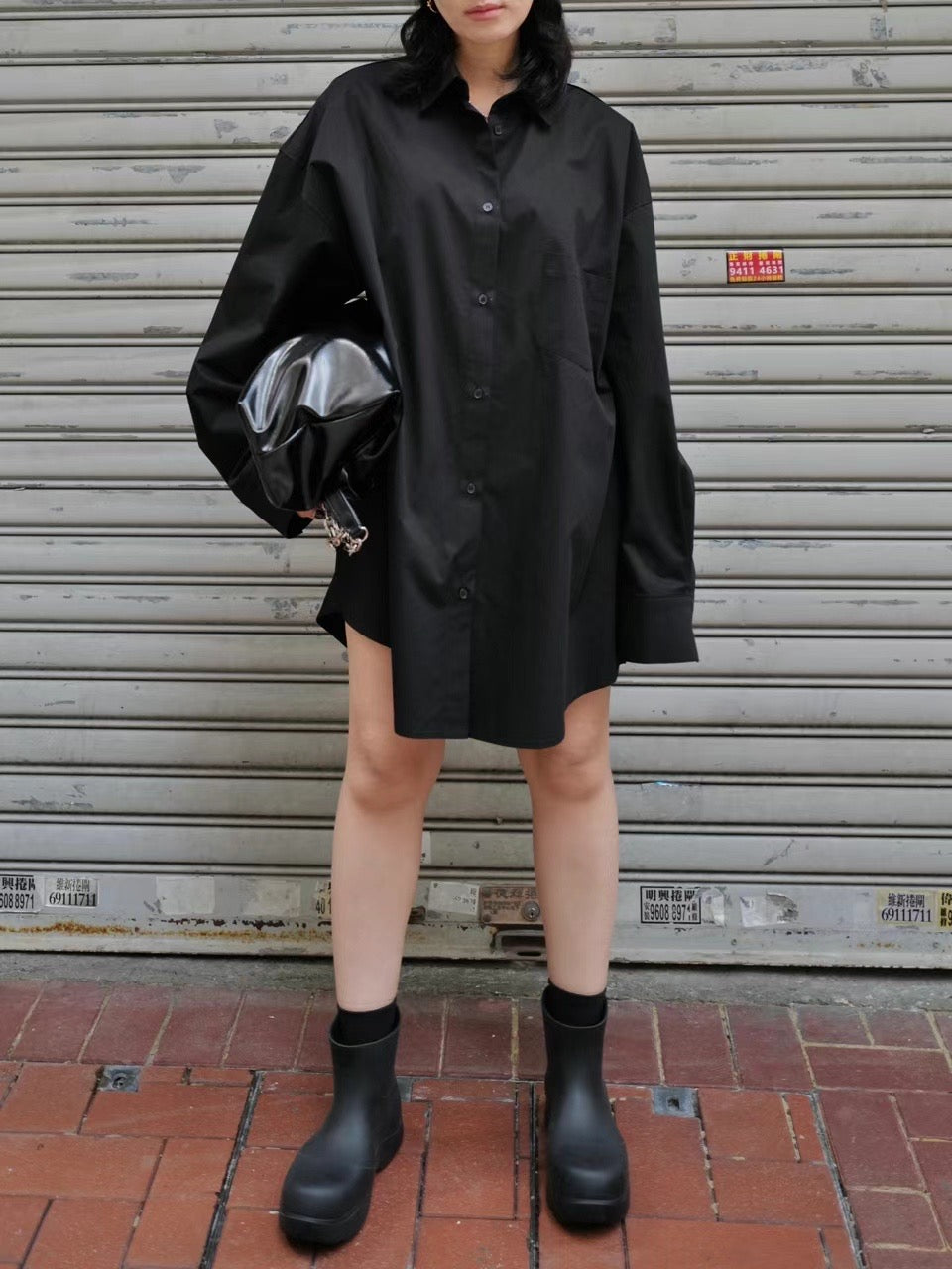 SH02 - Carrie Oversized Shirt