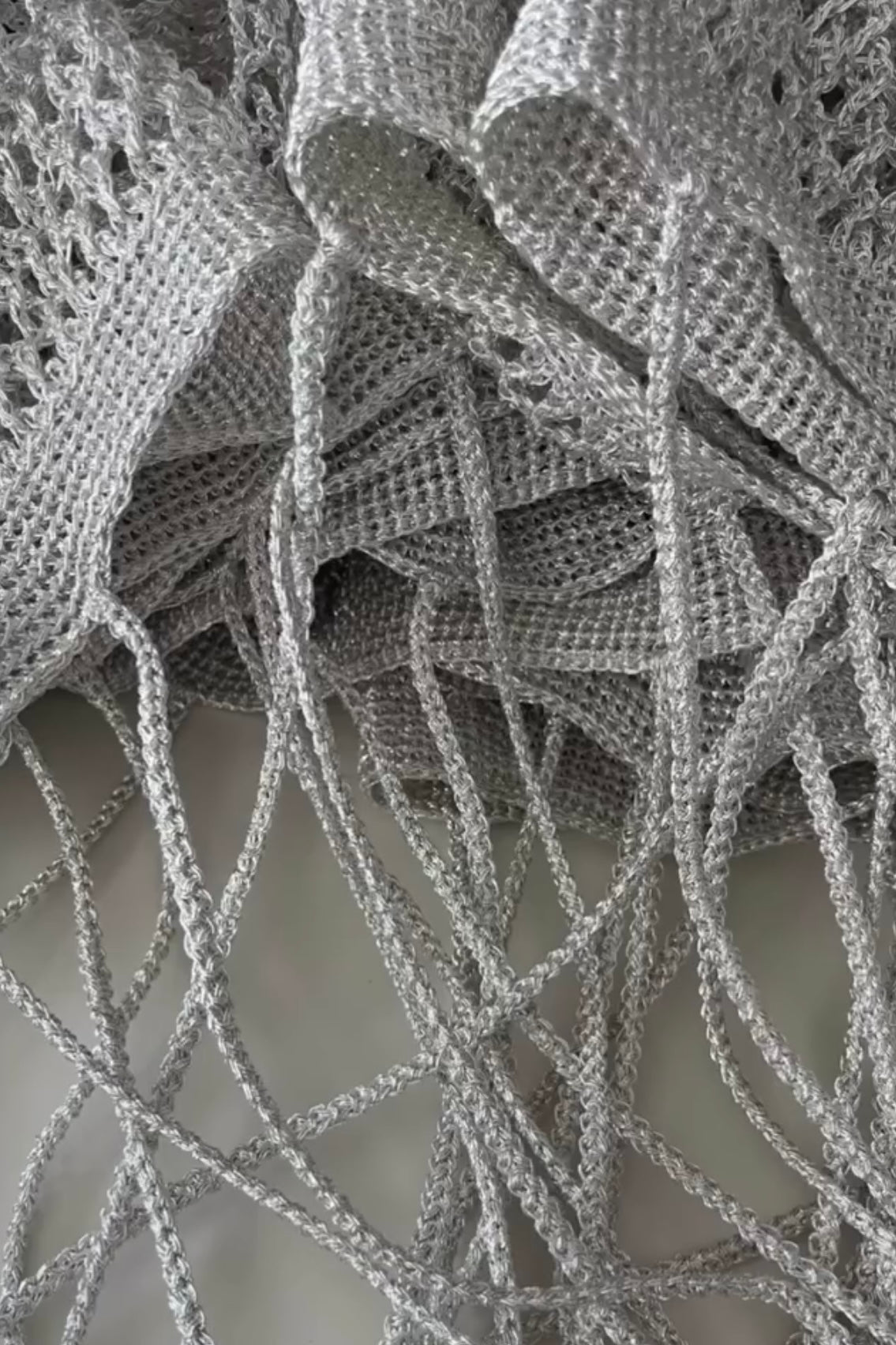 A0405 Korean Designer Brand - Mededeling Handmade Crochet Bag