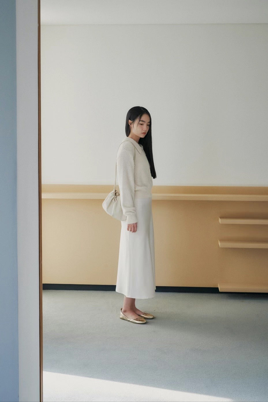 SS02 - Isabella Satin Skirt (Recommend Mint)