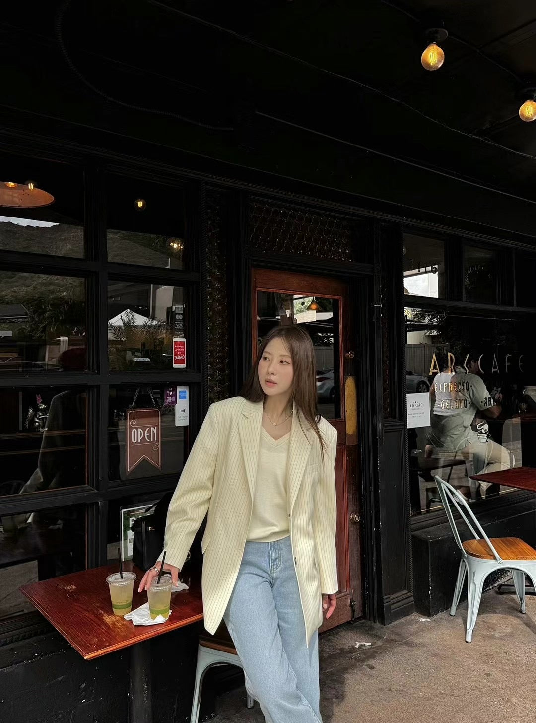 BL03 - Emma Striped Blazer