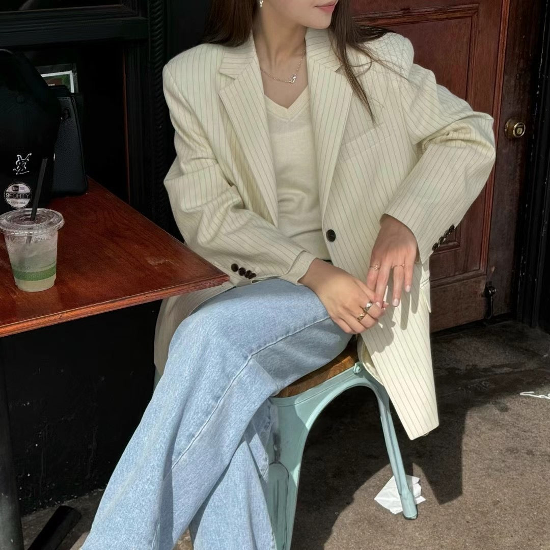 BL03 - Emma Striped Blazer