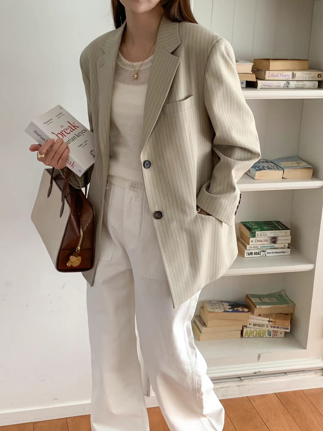 BL03 - Emma Striped Blazer