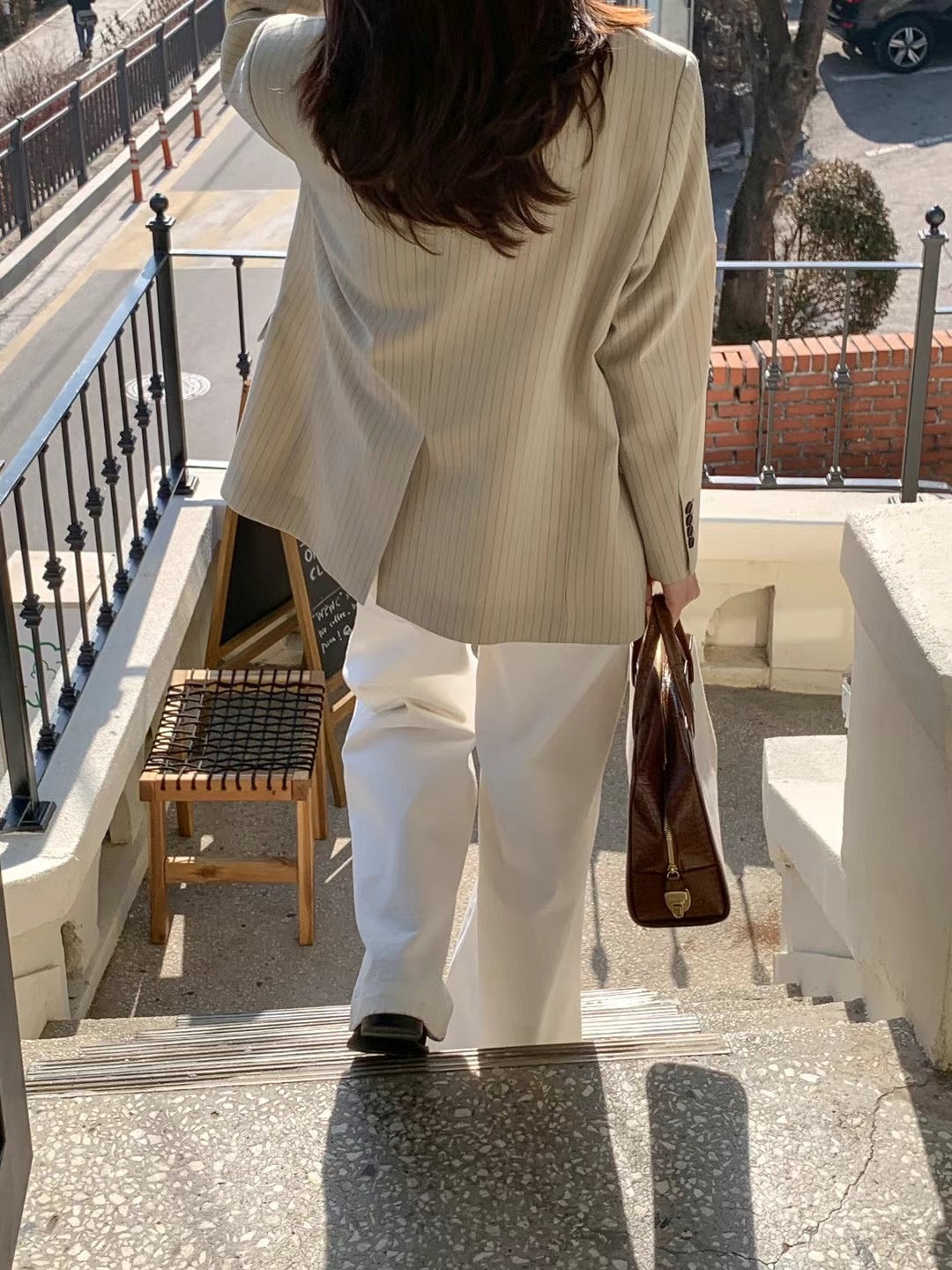BL03 - Emma Striped Blazer