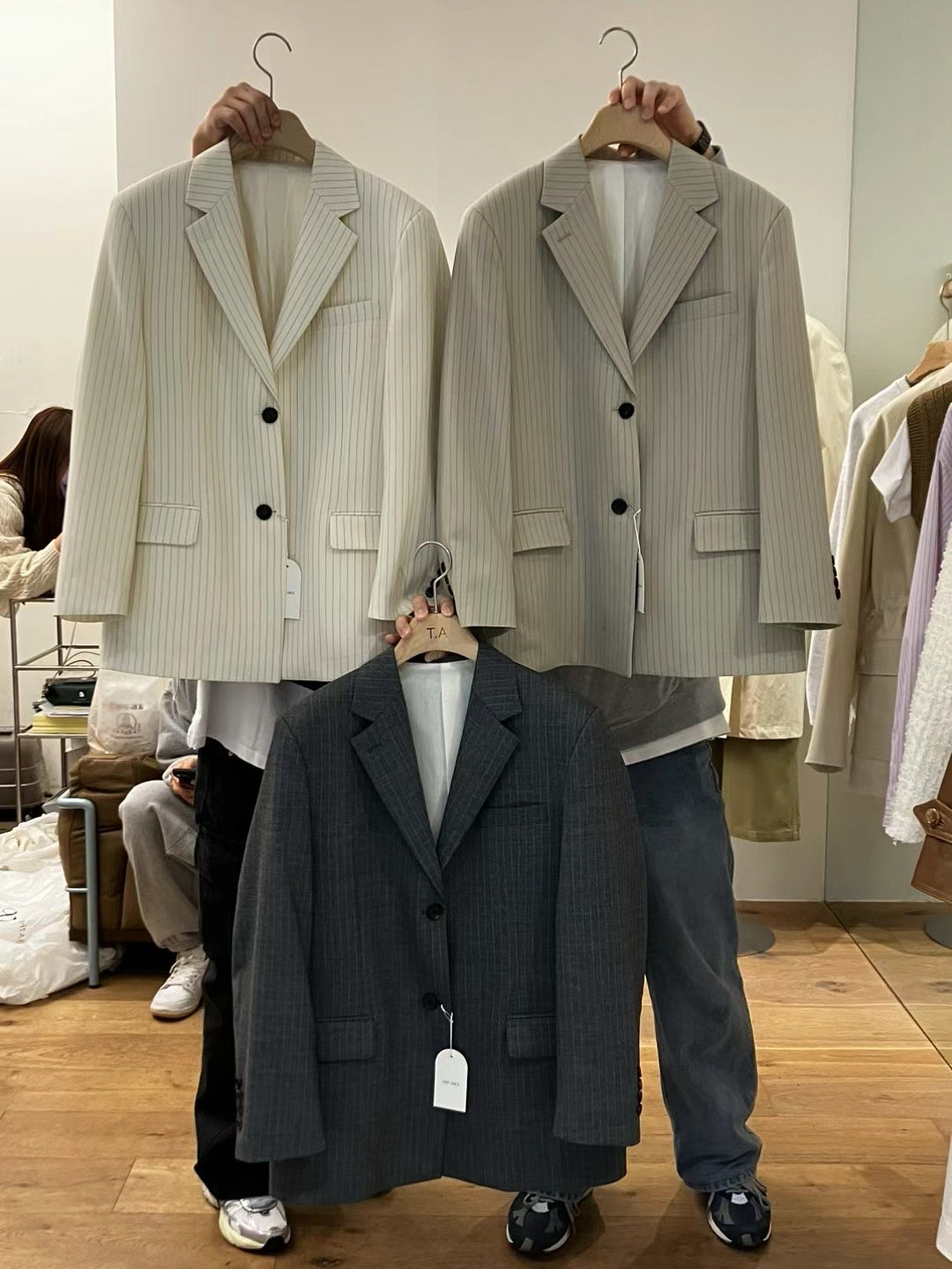 BL03 - Emma Striped Blazer