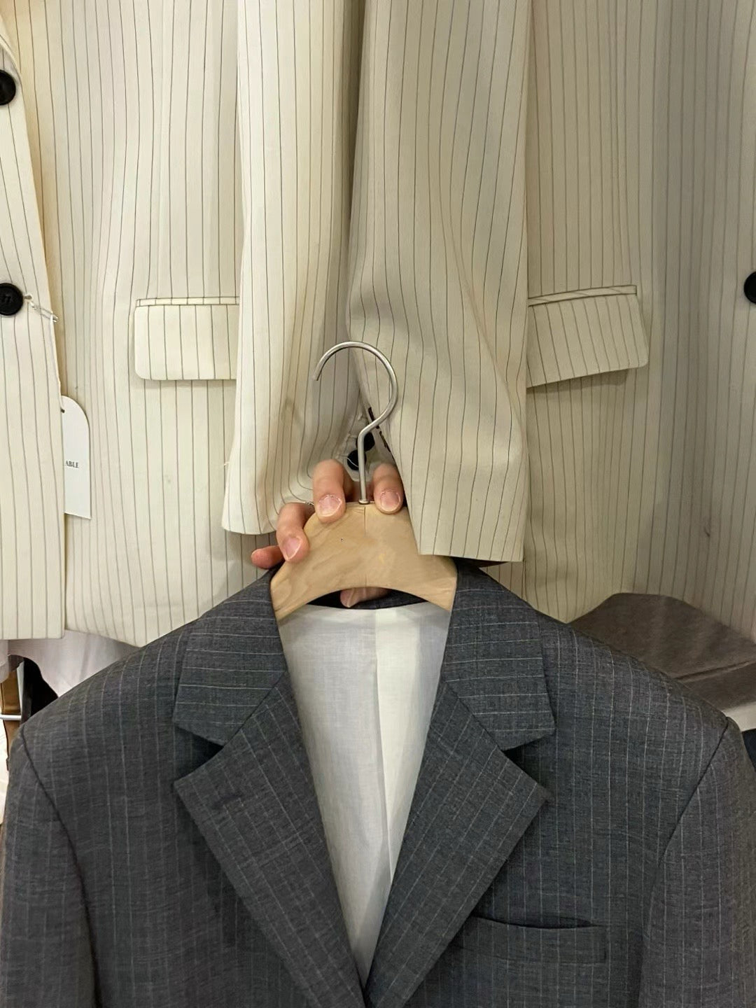 BL03 - Emma Striped Blazer