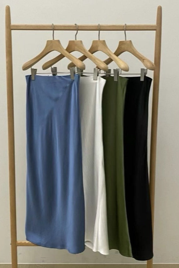 SS01 - Ophelia Satin Skirt