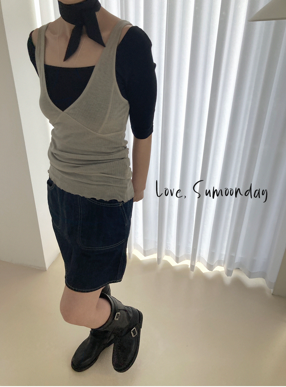 SUMOONDAY - Love Scarf 011