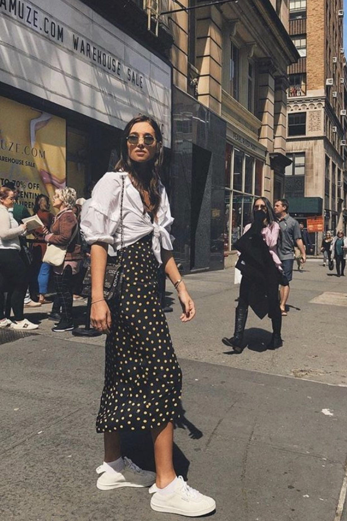 250463 Dot Wrap Skirt (Inspiration)