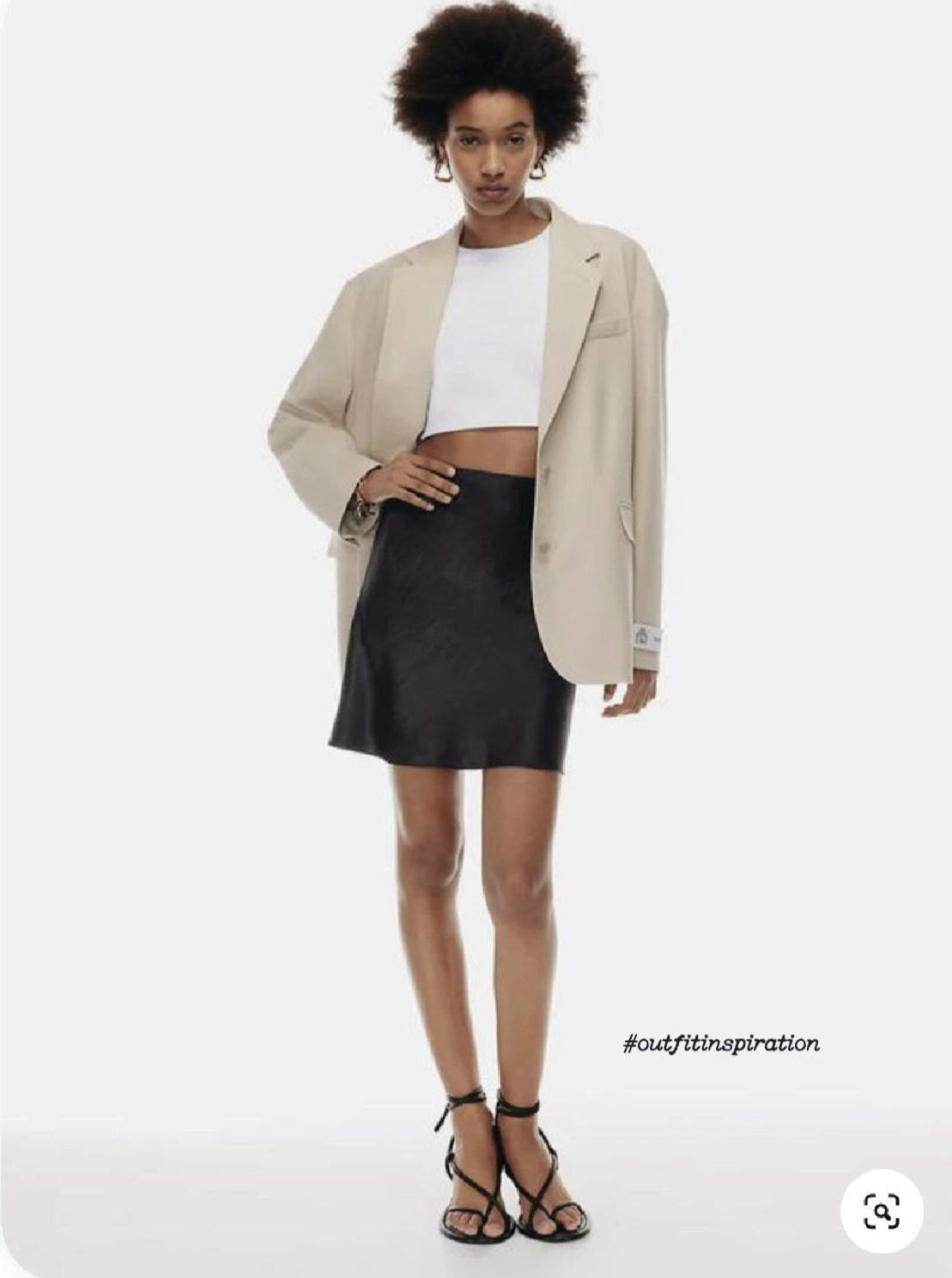 SK07 - Vera Mini Leather Skirt